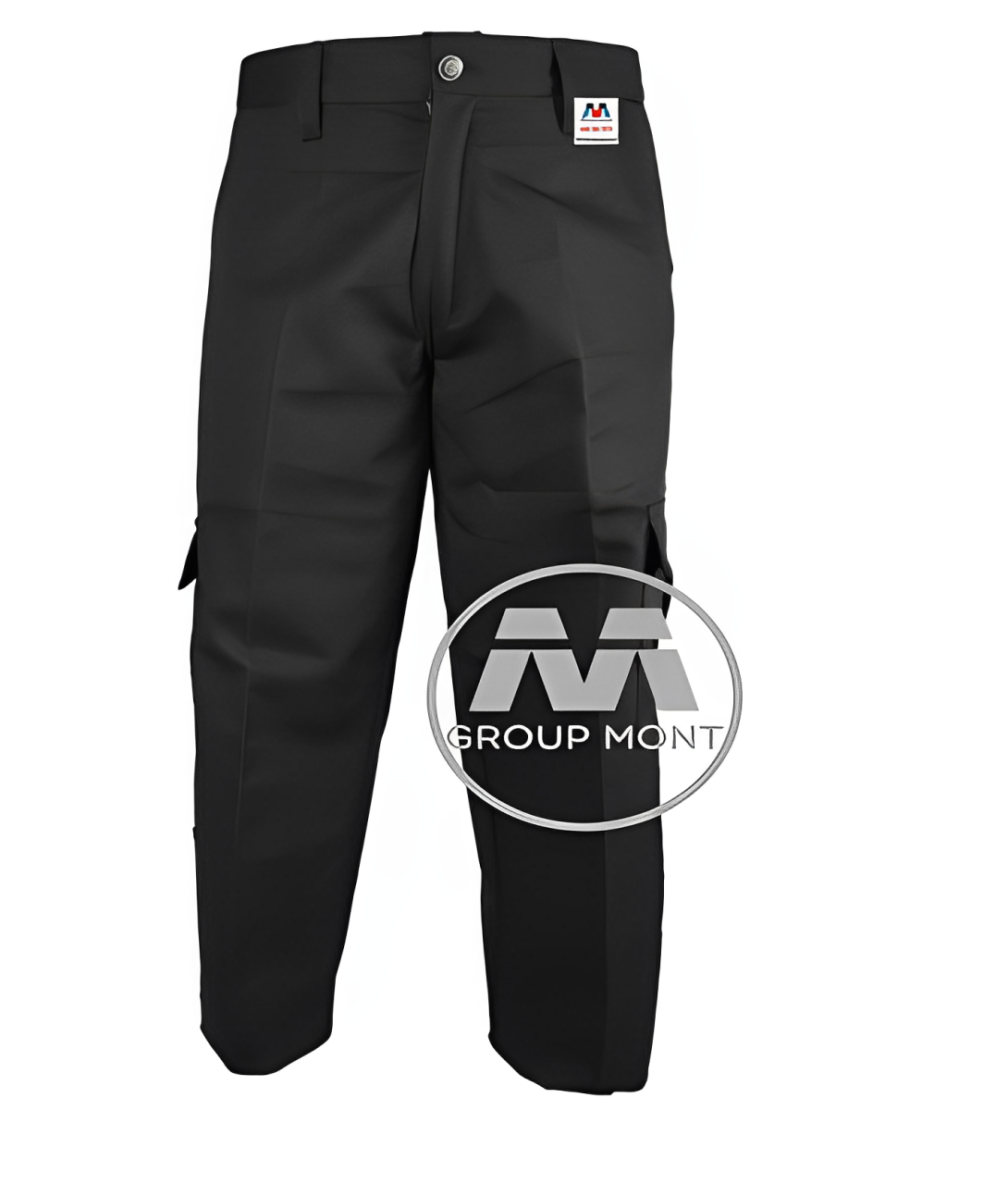 PANTALÓN DE GABARDINA TIPO CARGO - Image 1