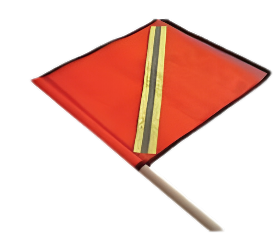 BANDEROLA DE MALLA NARANJA - Image 1